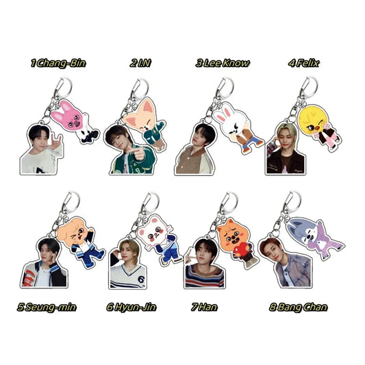 BTS Acrylic Keychain